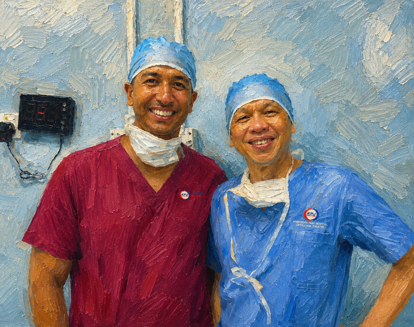 Clinical team portrait representing ongoing recovery support